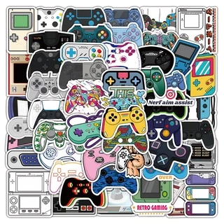 50/25/10PCS Desenhos Animados Graffiti Adesivos Para Bagagem Gamepad À Prova D'água Caso De Telefone Móvel Laptop Decalque