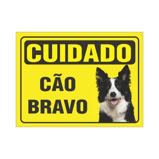 Adesivo Decorativo De Porta - Cachorro Border Collie