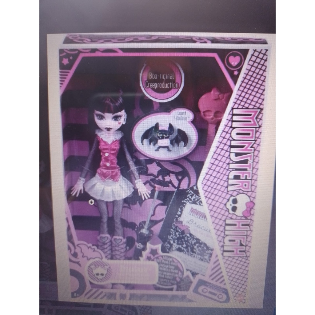 Boneca Monster High Draculaura Vampira Mattel 2022