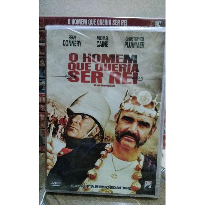 DVD - O Homem Que Queria Ser Rei