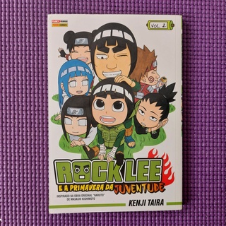 Mangá Rock Lee e a Primavera da Juventude 05 Panini, mangalivre