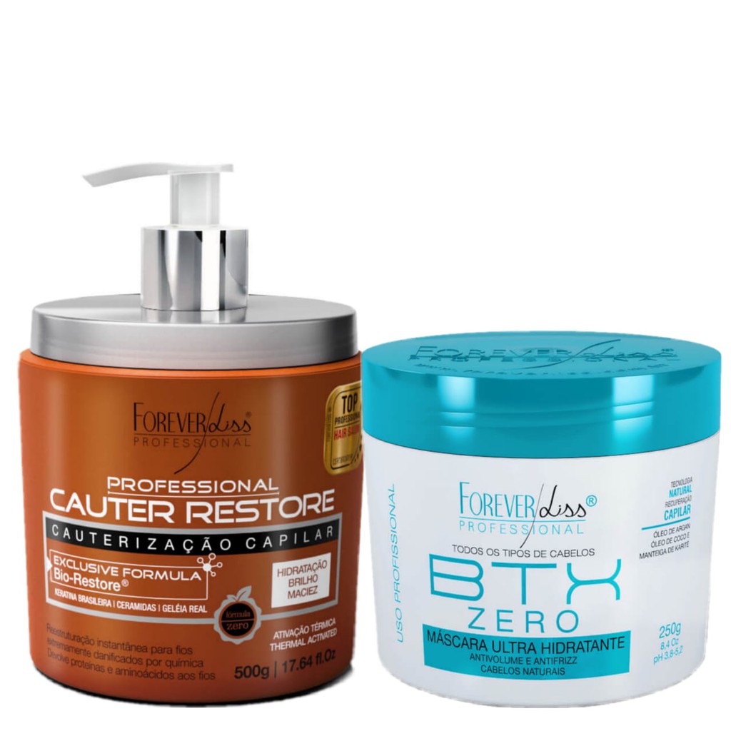 Forever Liss Cauter Restore Cauterização Sem Formol 500g