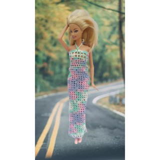 Barbie Roupa de boneca em croche #doll #clothes