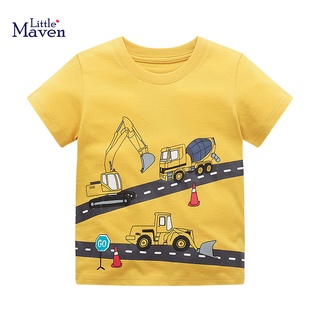 Camiseta Infantil Estampa Trator Manga Curta