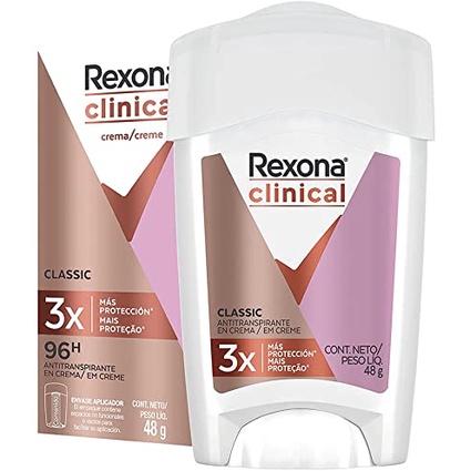 Desodorante Rexona Clinical Classic Creme 48g - Promofarma