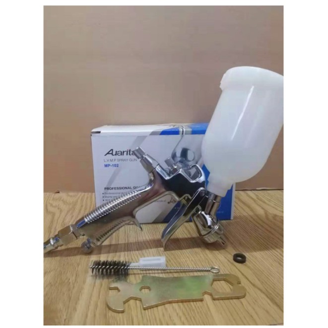 Auarita MP-102 1.0mm Nozzle Mini Professional LVLP Spray Gun 250ml