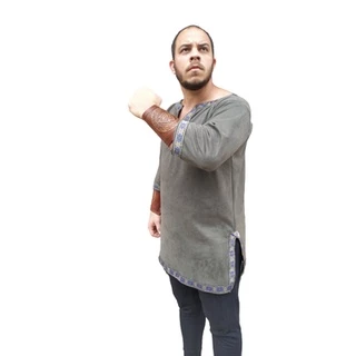Túnica Medieval Masculino suede