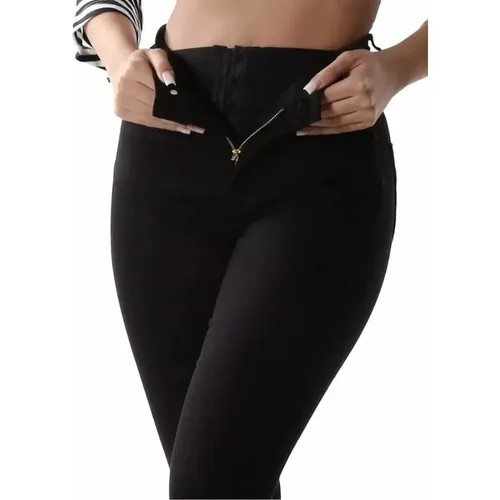 Calça preta sale feminina sawary