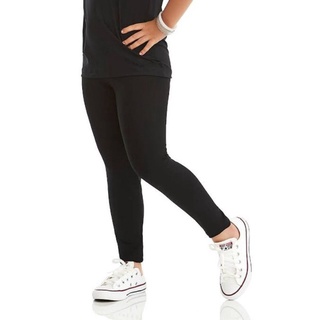 Calça Legging Infantil Menina Térmica Lisa Conforto Frio - Marinho