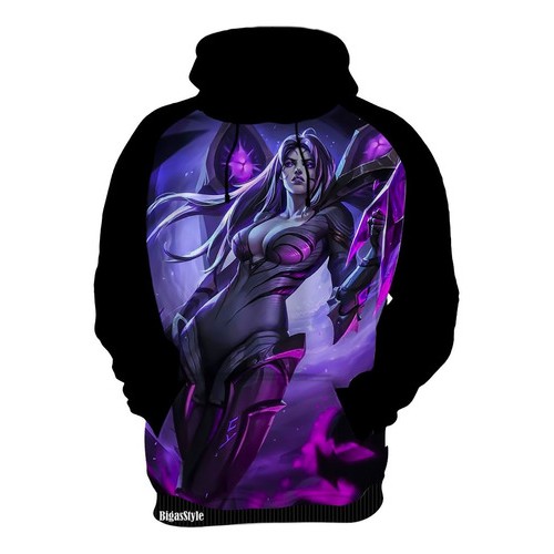 Blusa Moletom - LOL Illaoi da Resistência - Casaco de Frio