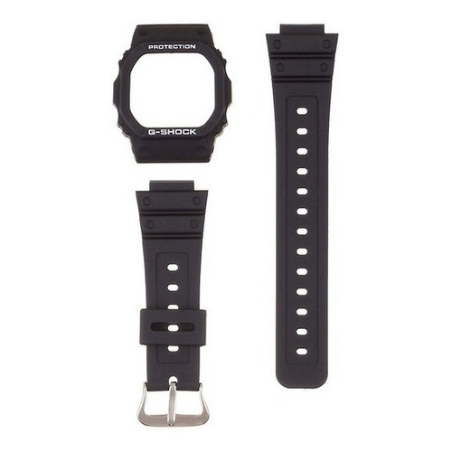 Kit Capa + Pulseira Casio G-shock Dw-5600e Prata Promoção