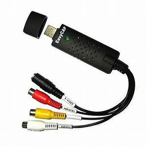 Easycap Captura De Áudio E Vídeo Externo Via Usb