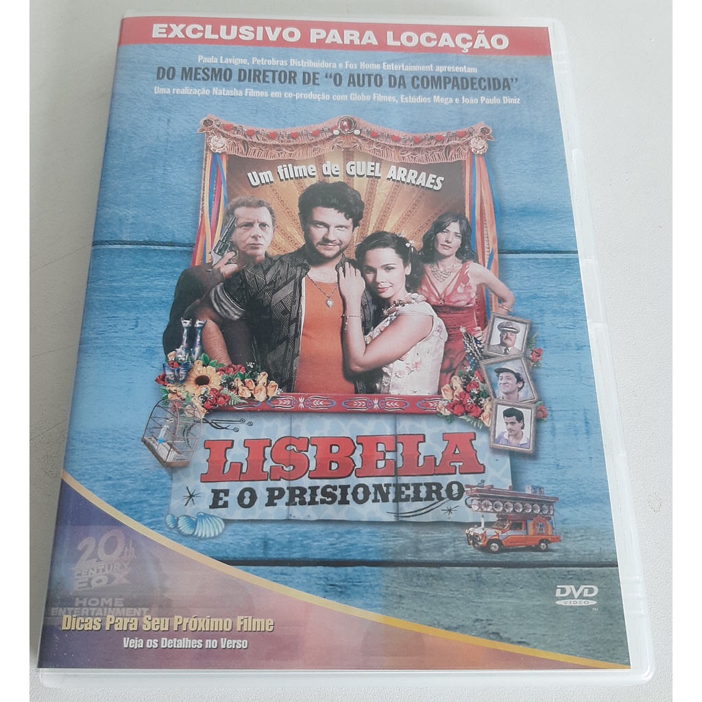 DVD Lisbela E O Prisioneiro | Shopee Brasil