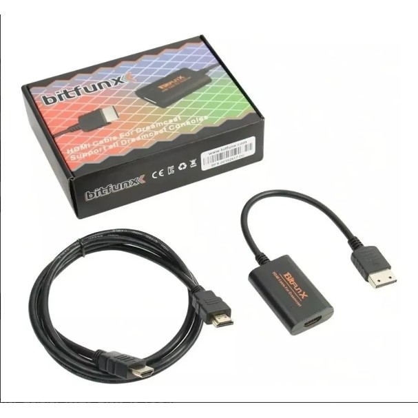 Adaptador Hdmi Para Sega Dreamcast Bitfunx