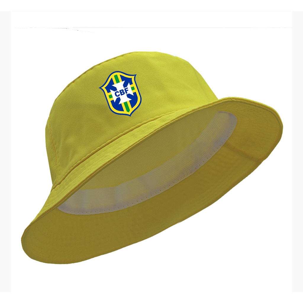 Brasil Chapeu Bucket CBF - Brazil Cap