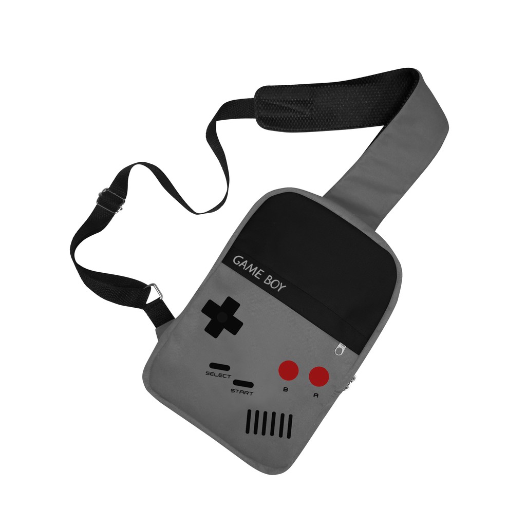 Mochila Game Boy Transversal - Vídeo Game - Game Clássico - Unissex