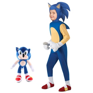 Sonic Dos Desenhos Animados Do Dia Das Crianças Menino cosplay