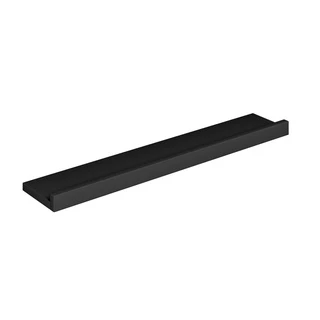 Porta Quadro MDP 10X60Cm Preto Fixação Invisível Multivisão