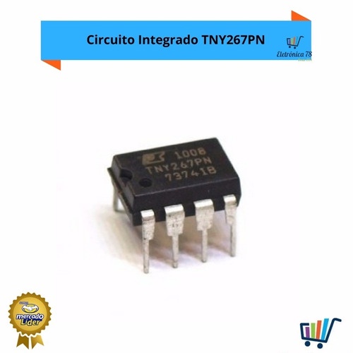 5 X Circuito Integrado Tny267 Pn * Tny267pn * Original | Shopee Brasil