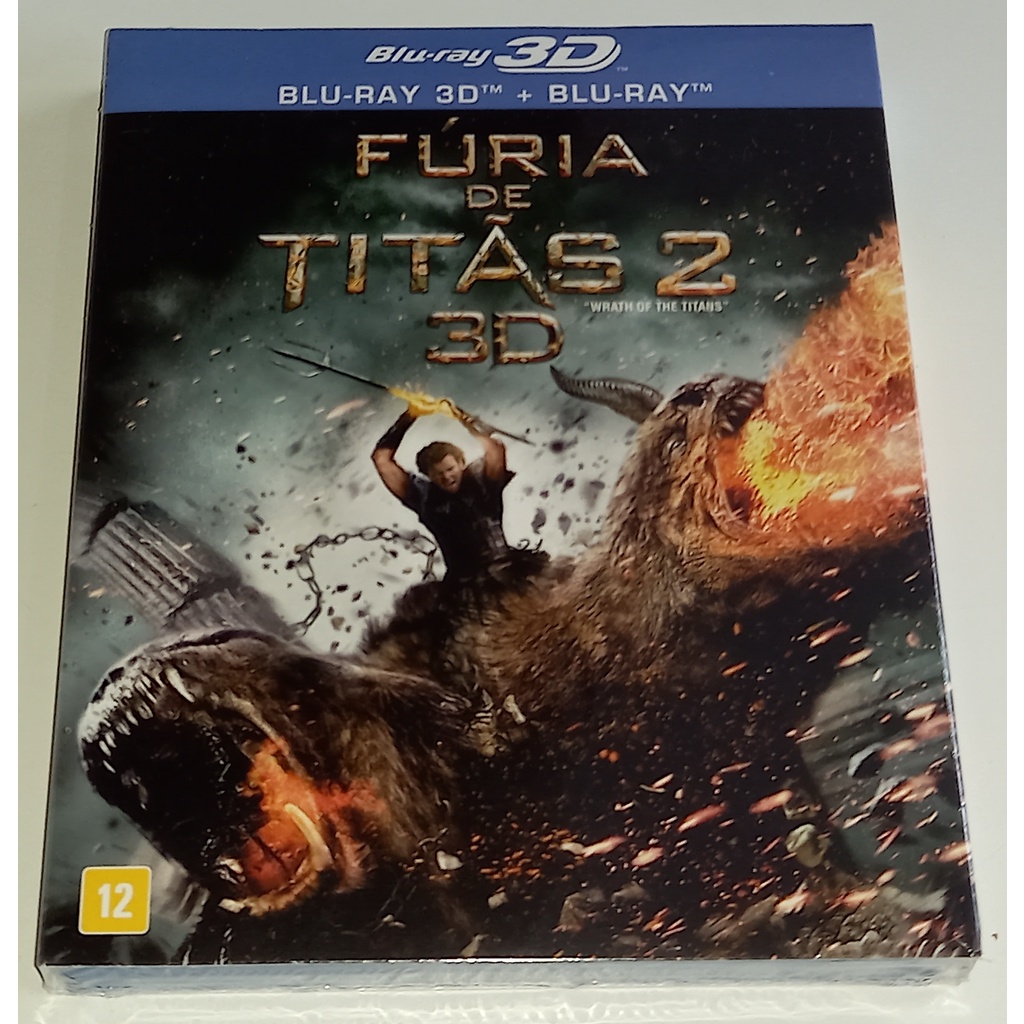 Blu-Ray 3D Fúria de Titãs