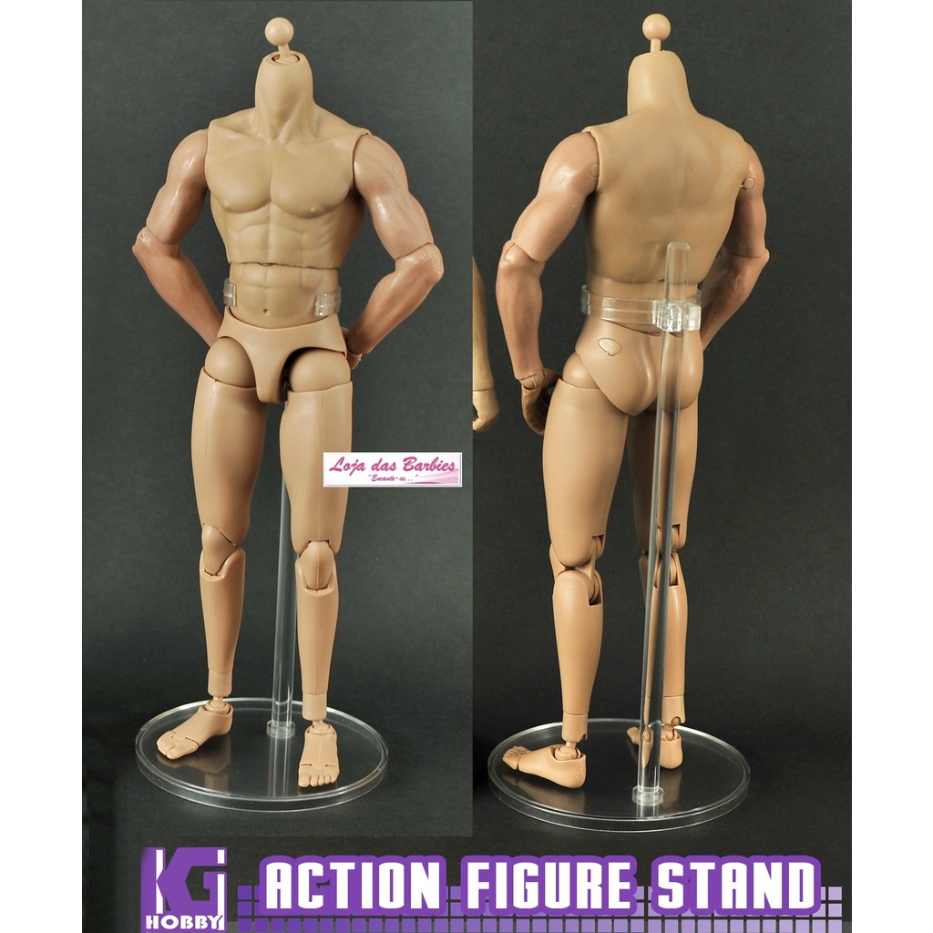 Kit 15 Suporte Para Bonecos 1/6 Action Figure Falcon Gi Joe