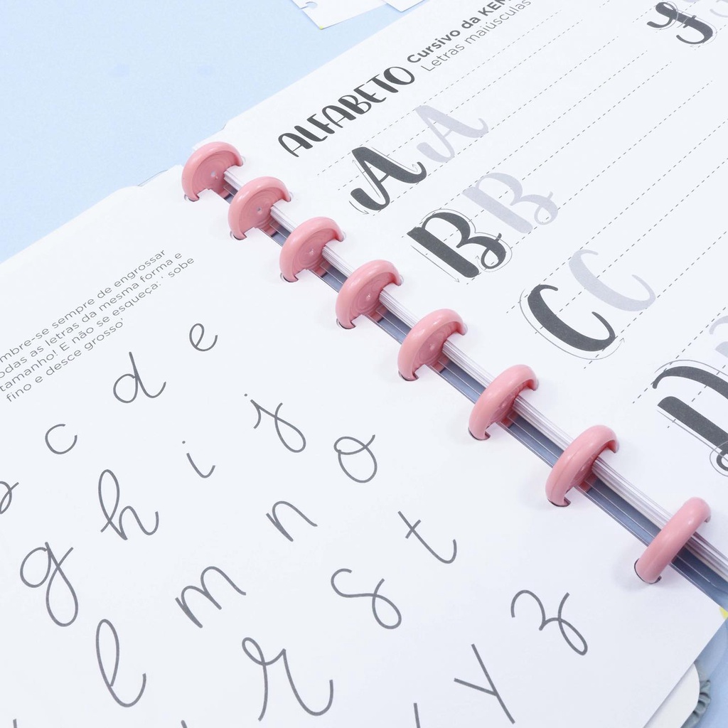 Refil Apostila de Lettering By Kemily 120g - Tam A4 Sketchbook ...