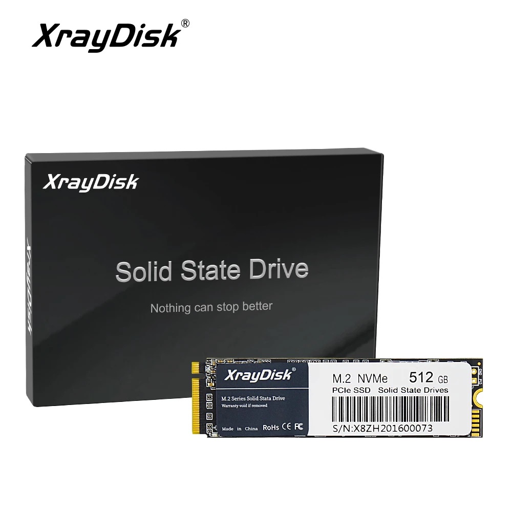 SSD m2 NVMe 128gb 256gb 512gb XrayDisk para notebook computador ssd nvme - Envio Imediato Brasil