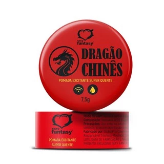 DRAGÃO CHINÊS POMADA EXCITANTE 7,5G SEXY FANTASY