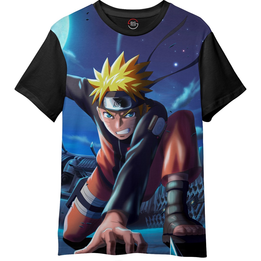 Camiseta Minato Quarto Hokage Anime Naruto Unissex