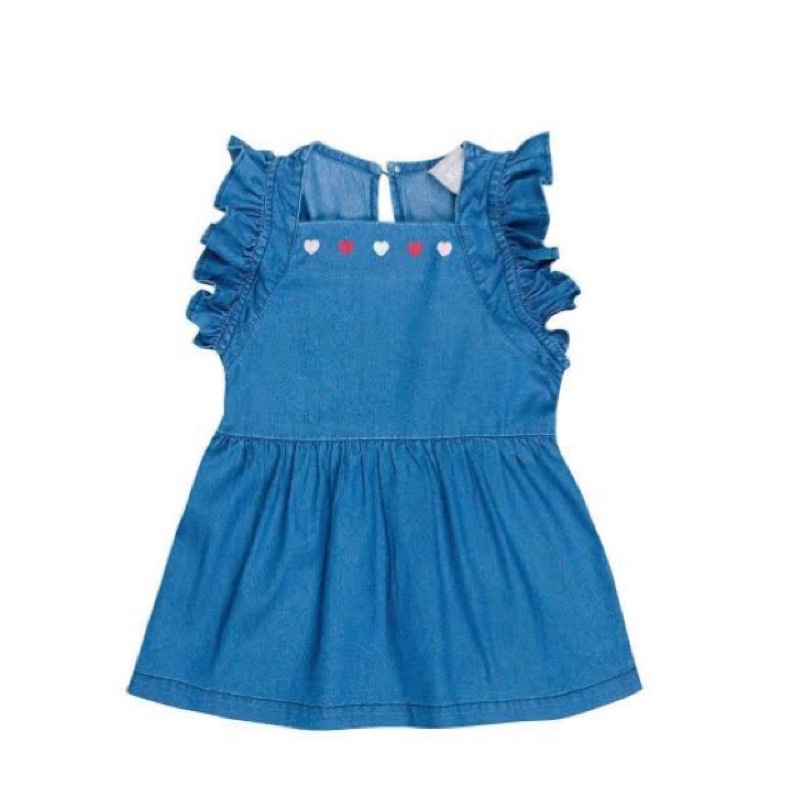 Vestido jeans hot sale infantil hering