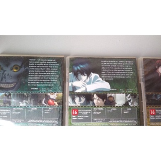 03 DVDs Death Note (Originais) | Shopee Brasil