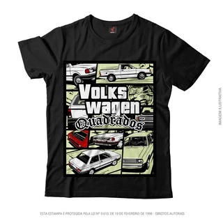 Camiseta Rota34 Quadrados GTA 