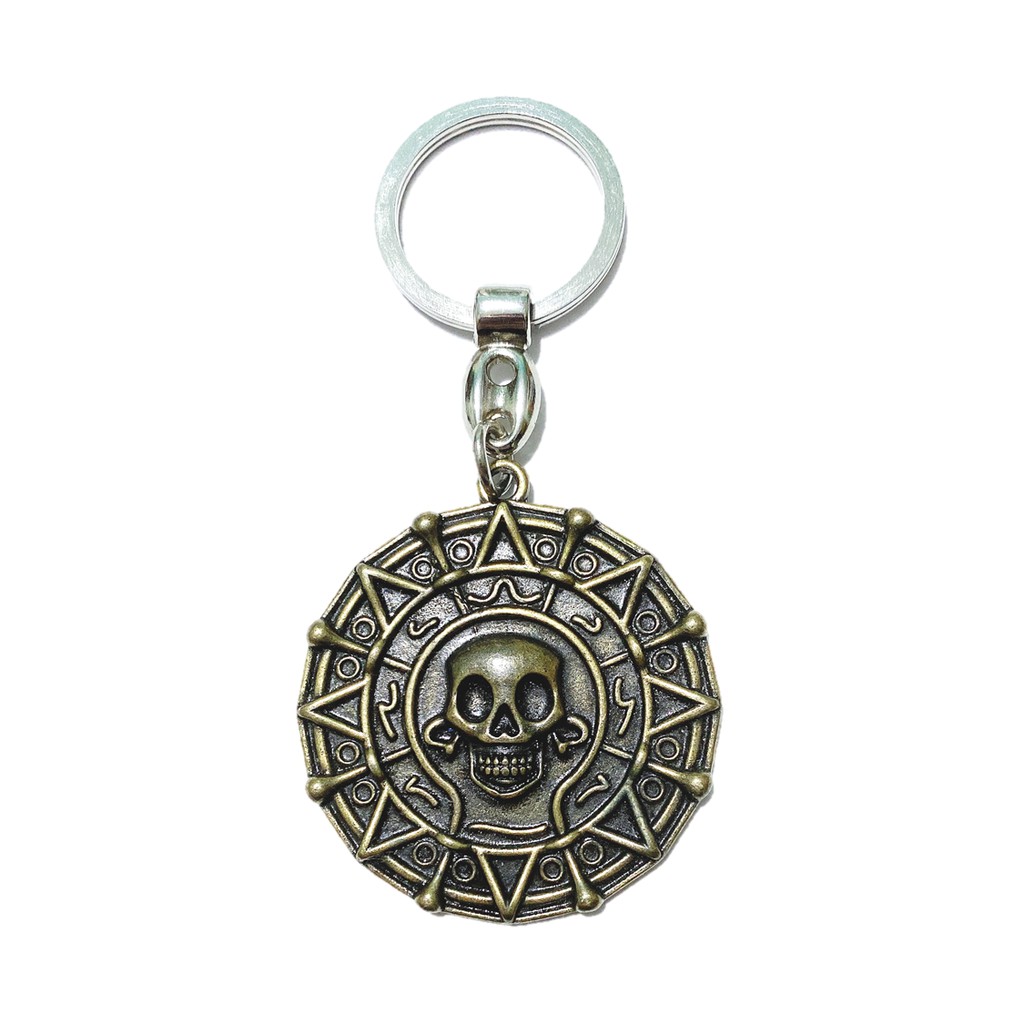 Chaveiro Piratas do Caribe Moeda - Geek