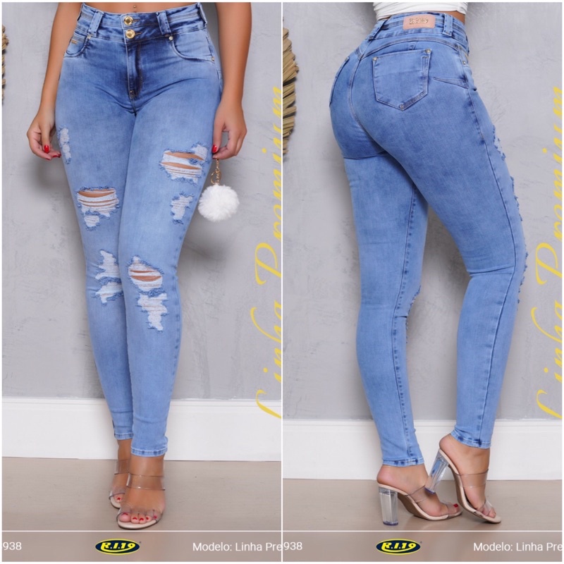 calça jeans feminina Ri19 linha premium lançamento 73938