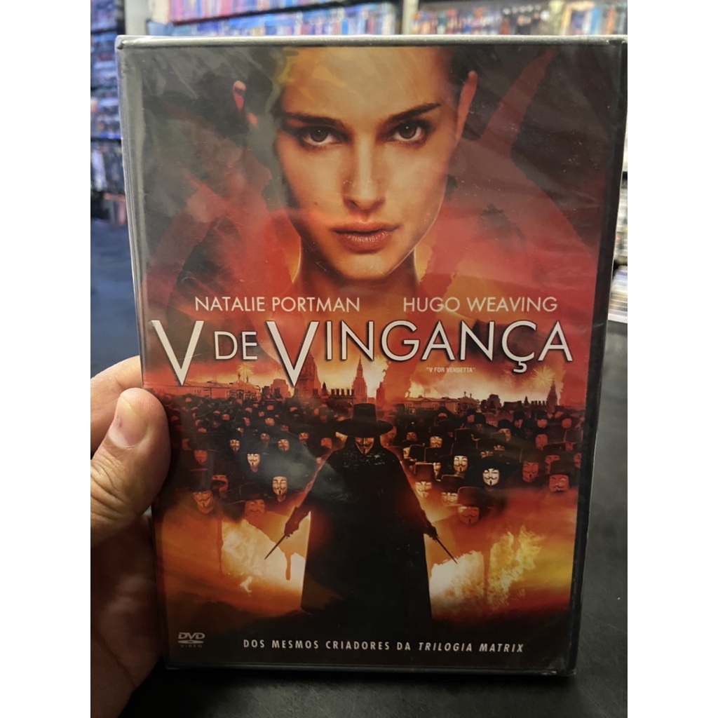 V De Vinganca Dvd Original Novo Lacrado