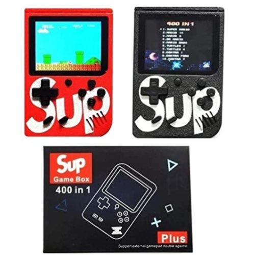 Mini Game Portátil Sup Game Box Plus 400 Jogos Na Memoria - Azul