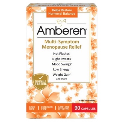 Amberen Multi-symptom Menopause Relief - 90 Cápsulas | Shopee Brasil