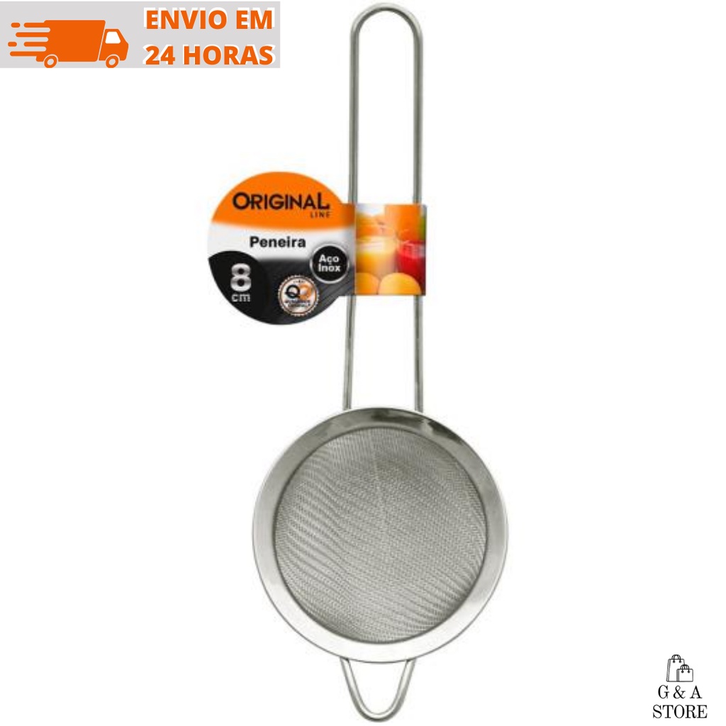 Peneira Em Aço Inox Original Line 8cm | Shopee Brasil