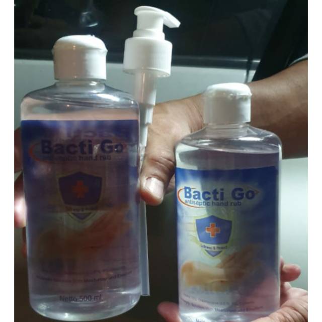 Bacti go 500ml hand Sanitzer | Shopee Brasil