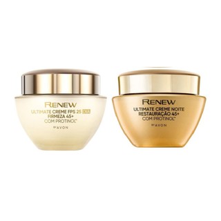 Kit Antirrugas Renew Ultimate Protinol Dia + Noite - Avon