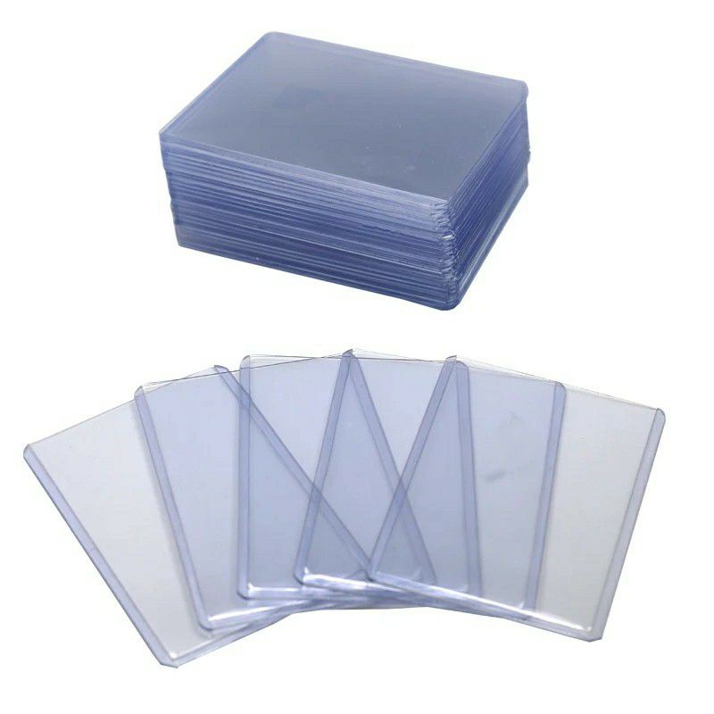 Conjunto 5 Top Loader Regular Usado Translúcido TopLoader Pokemon Tcg ...