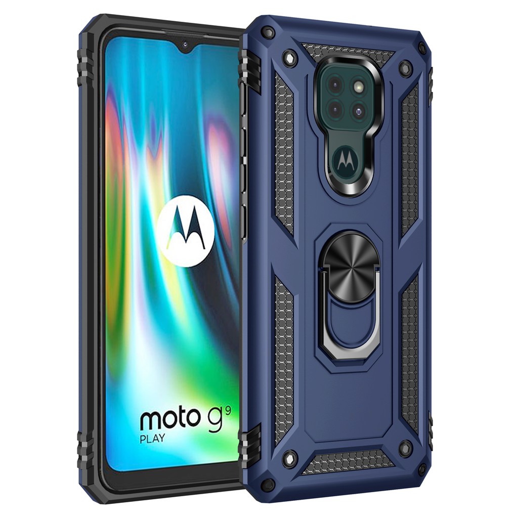para Motorola Moto E7 Plus caso à prova de choque de plástico rígido esteja para trás tampa Moto E7Plus MotoE7 Phone Case Capa