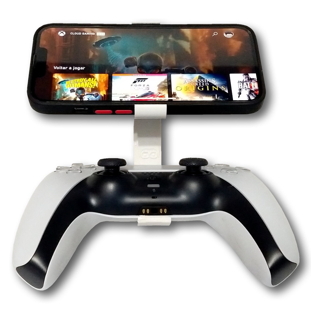 Suporte de celular para controle de PS5 - Playstation 5 Dualsense