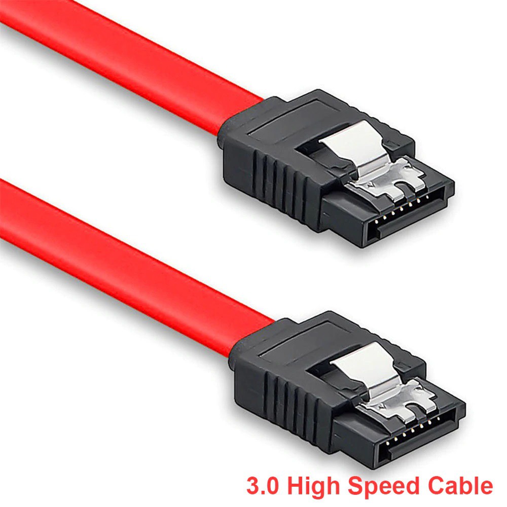 Cabo Sata Dados 3 Trava HD SSD DVD CD DVDRW SATA 1 150MBs SATA 2 3Gbs ...