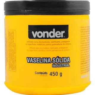 Vaselina Solida Industrial 450g - Vonder