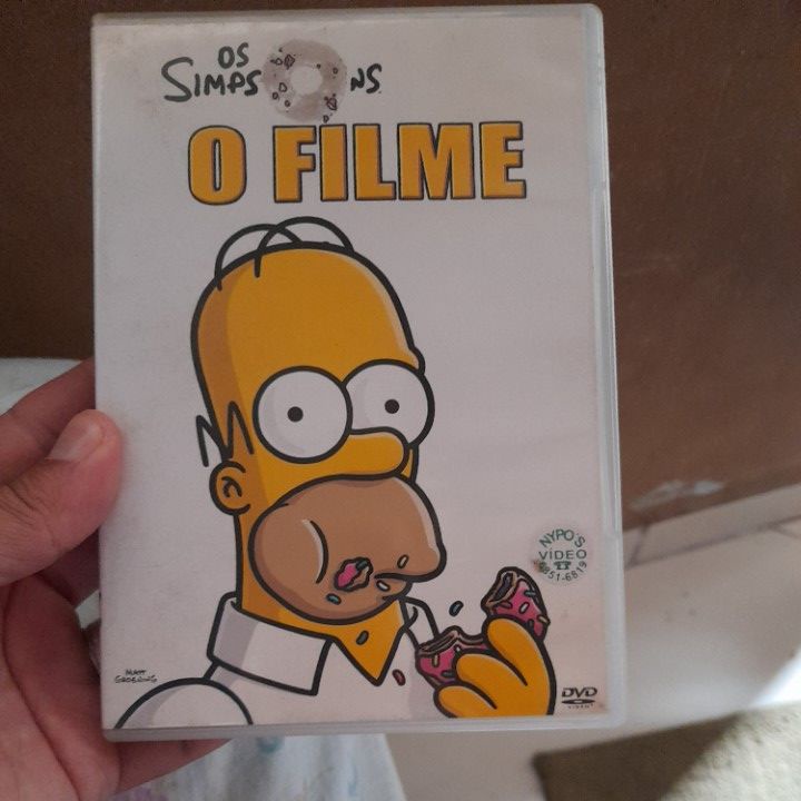 Dvd Os Simpsons O Filme Shopee Brasil