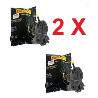 Kit com 2 Câmaras de Ar 26 Pirelli Balão Bico Grossos Original