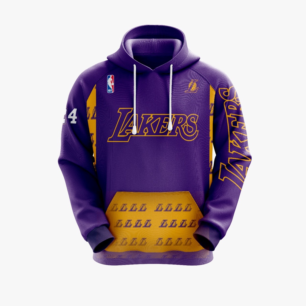 Blusão de Moletom com Capuz NBA Los Angeles Lakers 