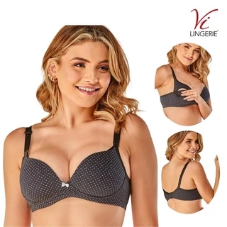 Sutia De Amamentacao Com Bojo Vi Lingerie Copa C Reforcado em Oferta na Shopee