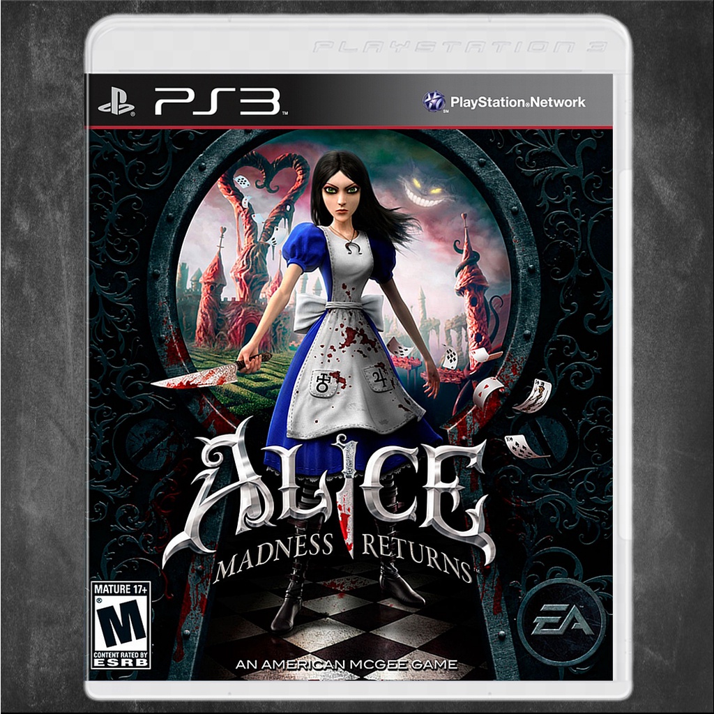 ALICE MADNESS RETURNS ─ PS3 PSN Playstation 3 │Original com Garantia│